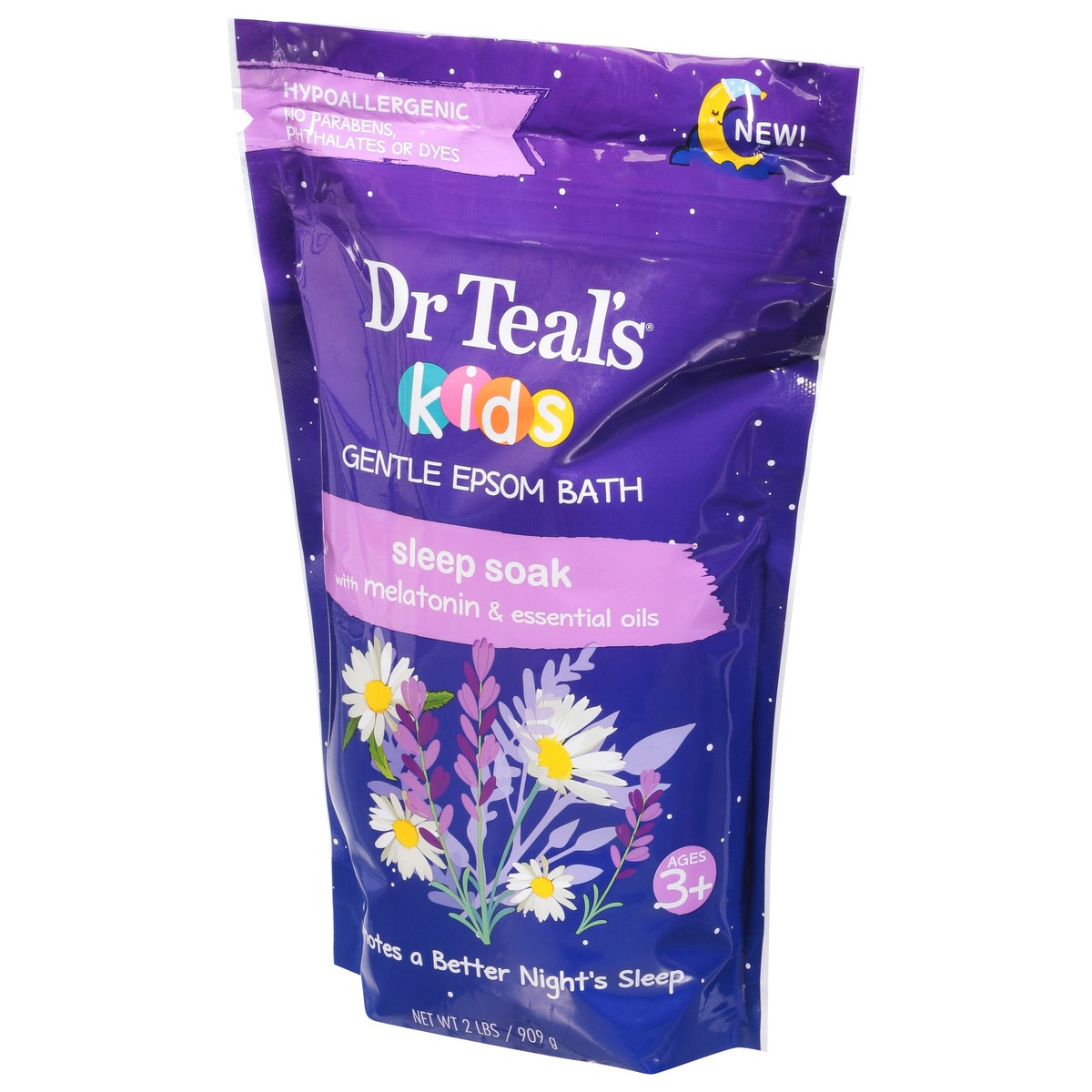 slide 2 of 9, Dr. Teal's Kids Sleep Soak Gentle Epsom Bath 2 lb, 2 lb