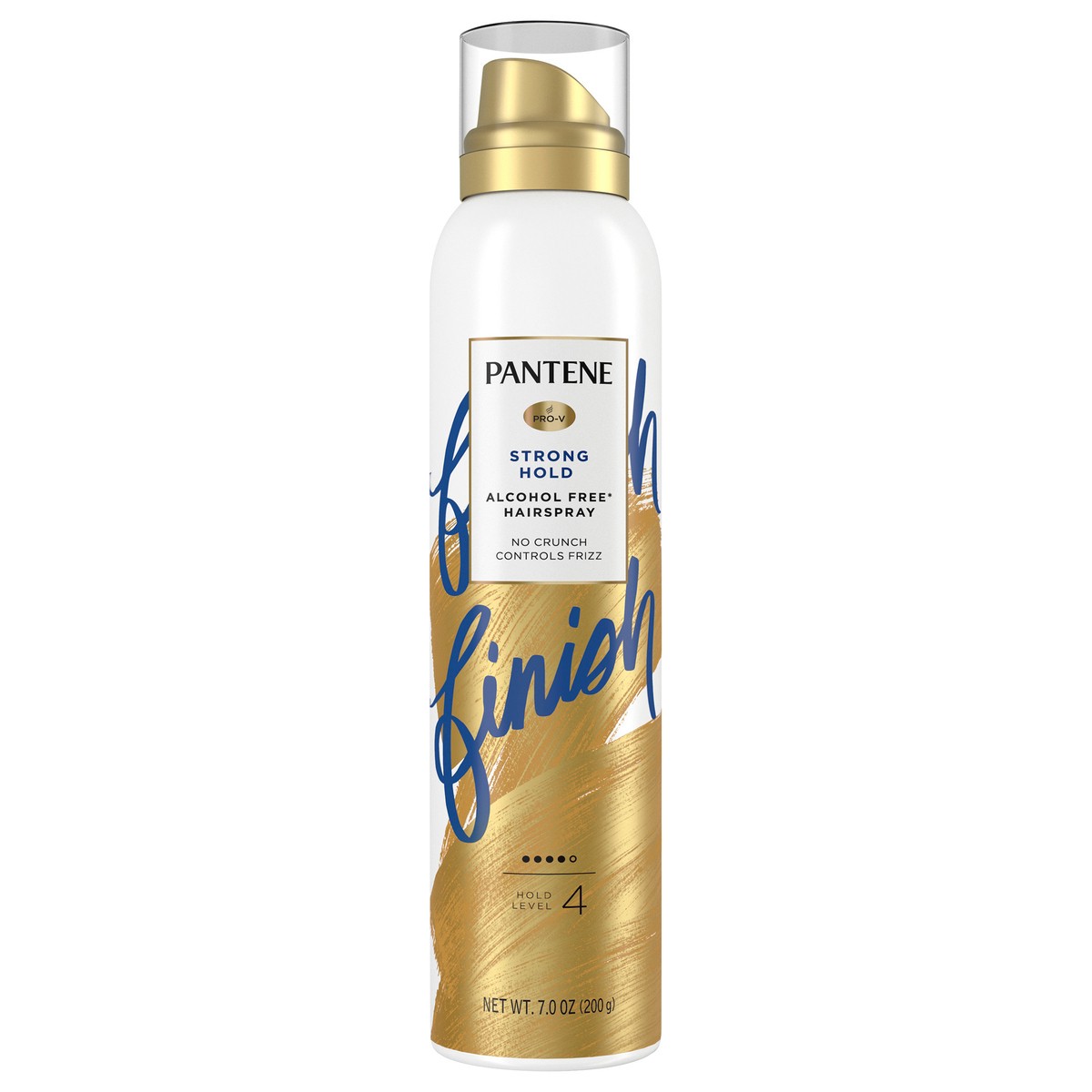 slide 3 of 8, PANTENE Pro-V Strong Hold Alcohol Free* Level 4 Hairspray, 7.0 oz, 7 oz