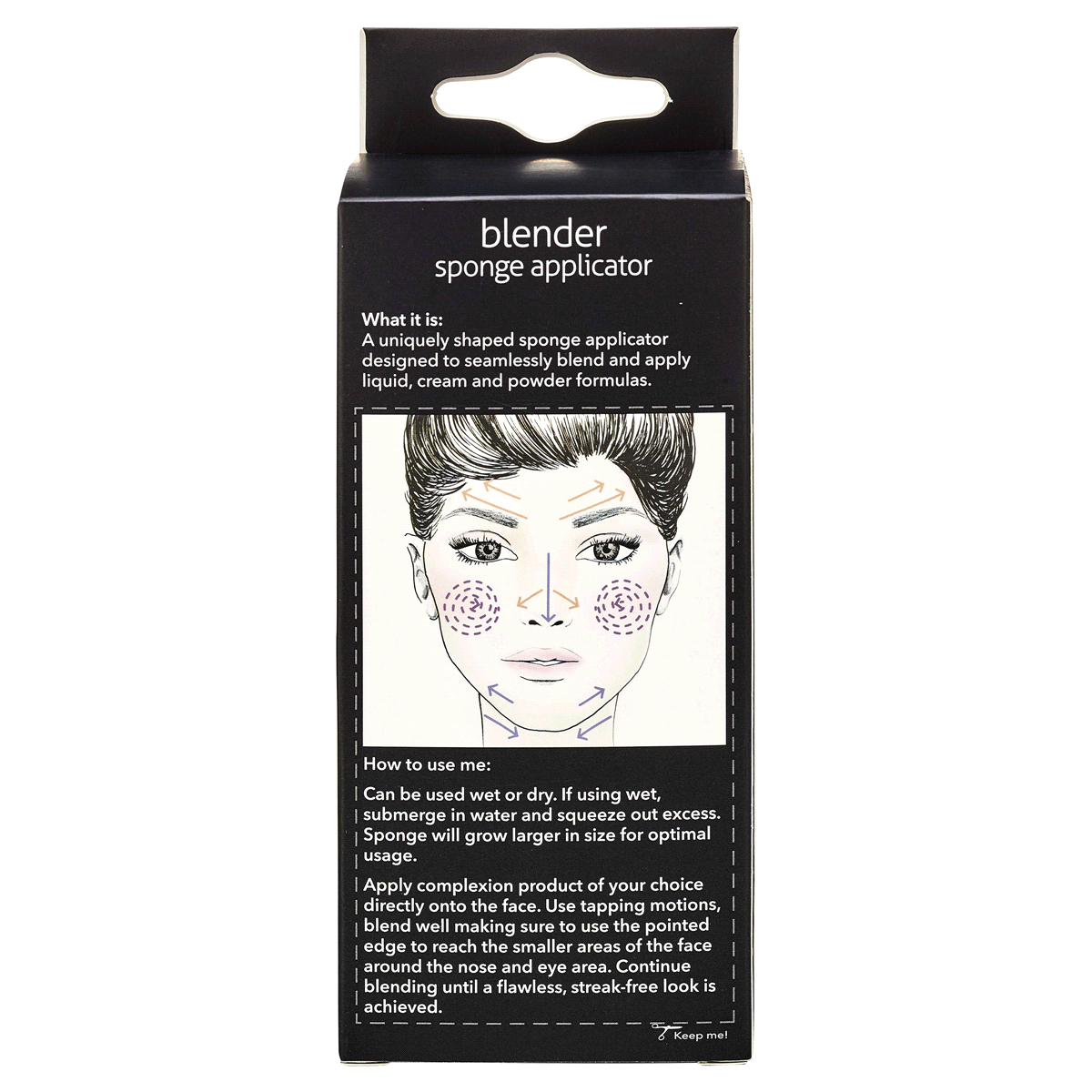 slide 3 of 5, Studio M Pro Blender Sponge Applicator, 1 ct