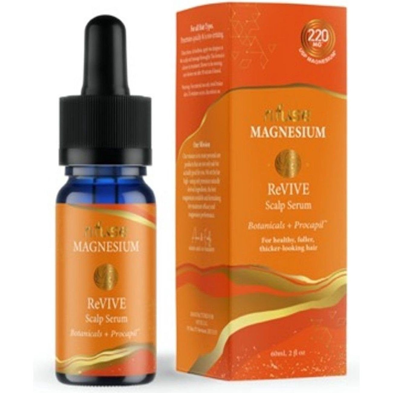 slide 1 of 1, nFuse Magnesium Revive Scalp Serum, 2 oz