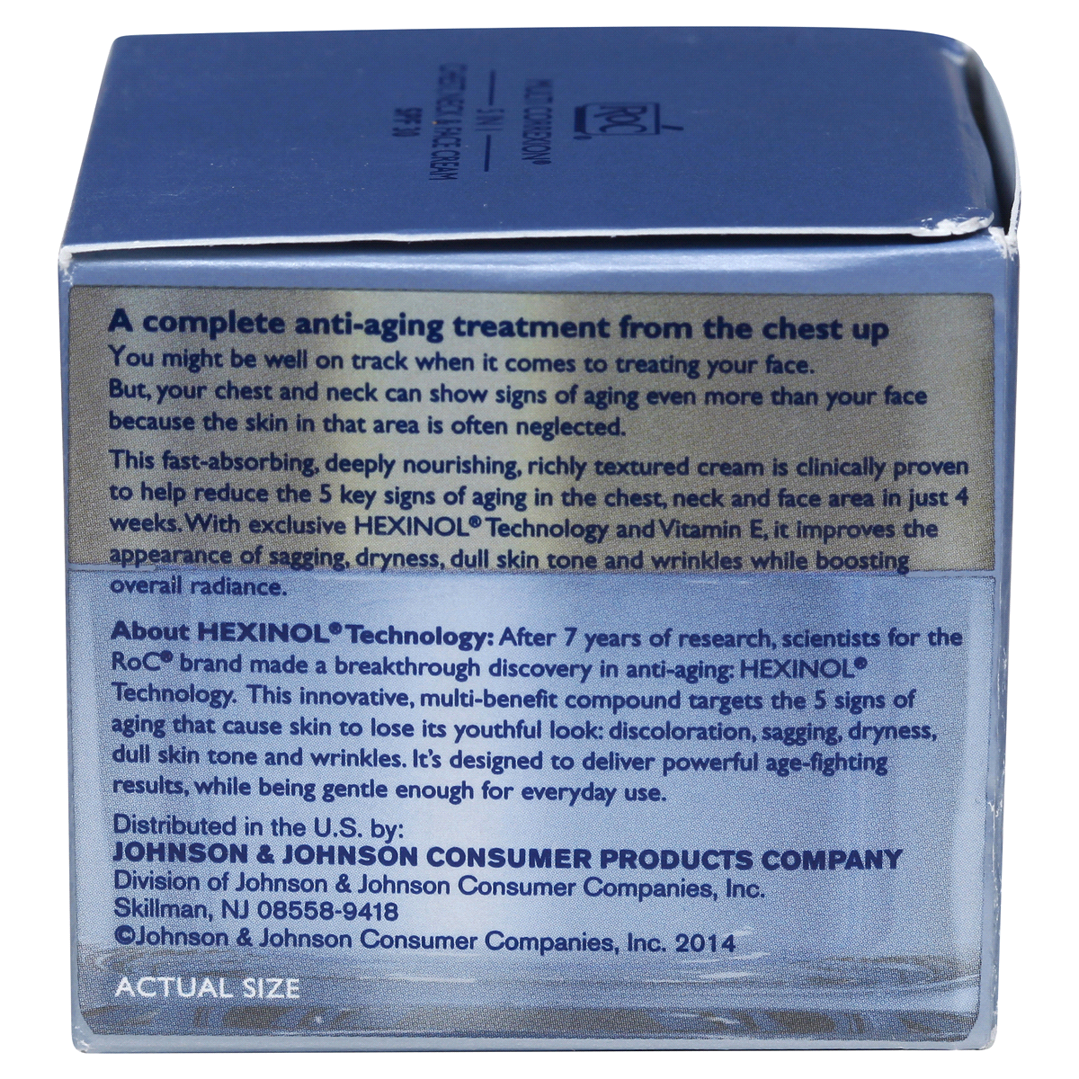 slide 9 of 10, RoC MULTI CORREXION 5 in 1 Chest, Neck & Face Cream, 1.7 Oz, 1.7 oz