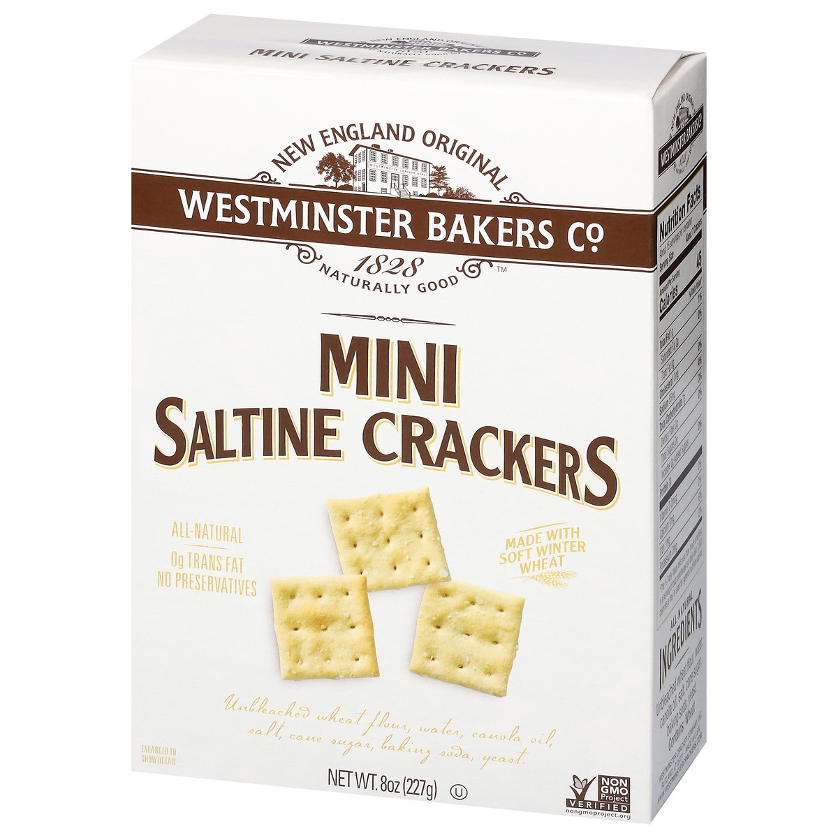 slide 10 of 13, Westminster Bakers Co. Saltine Crackers Mini 8 oz, 8 oz