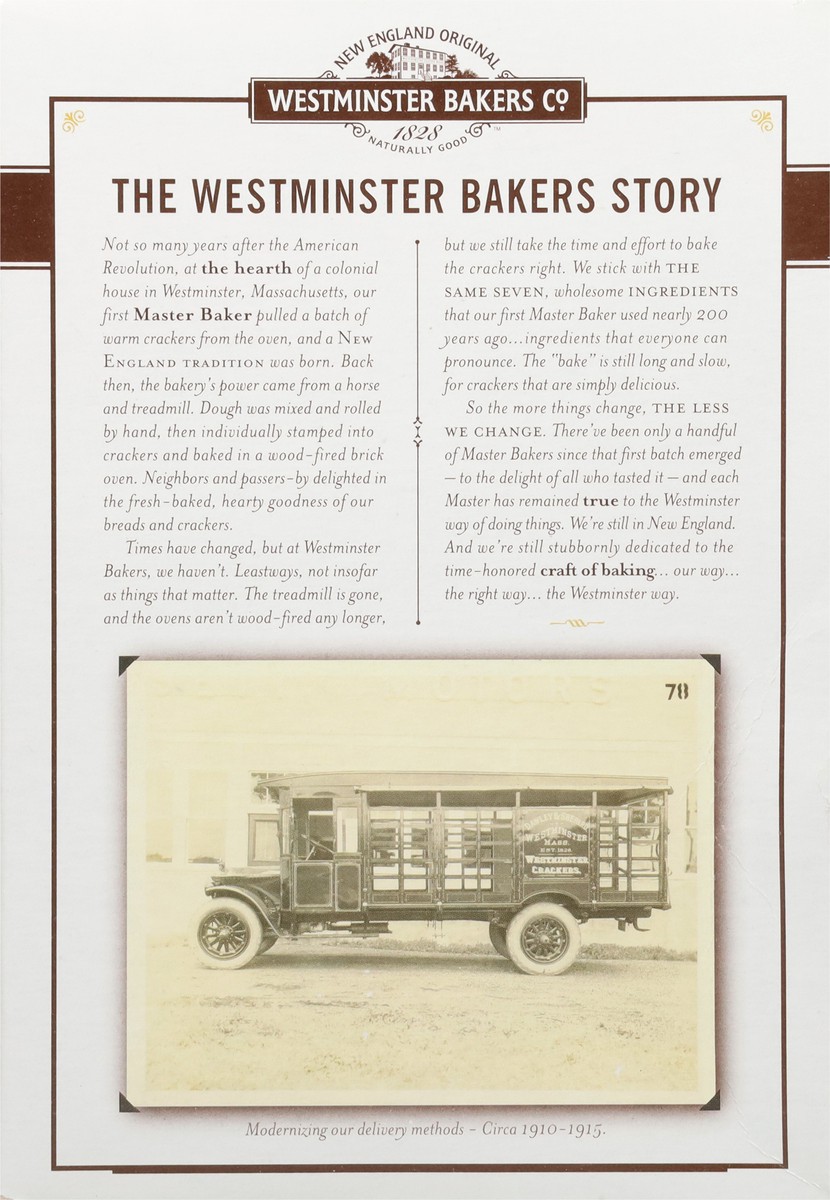 slide 11 of 13, Westminster Bakers Co. Saltine Crackers Mini 8 oz, 8 oz