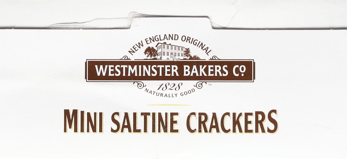 slide 6 of 13, Westminster Bakers Co. Saltine Crackers Mini 8 oz, 8 oz