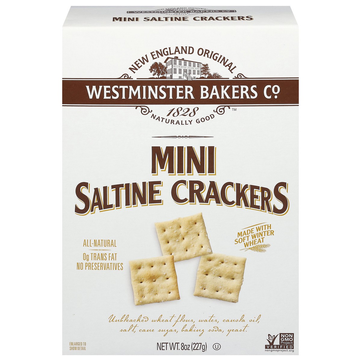 slide 1 of 13, Westminster Bakers Co. Saltine Crackers Mini 8 oz, 8 oz