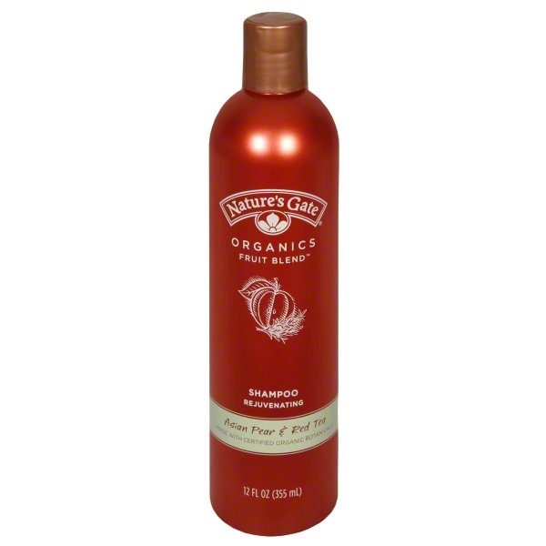 slide 1 of 1, Nature's Gate Shampoo, Rejuvenating, Asian Pear & Red Tea, 12 oz