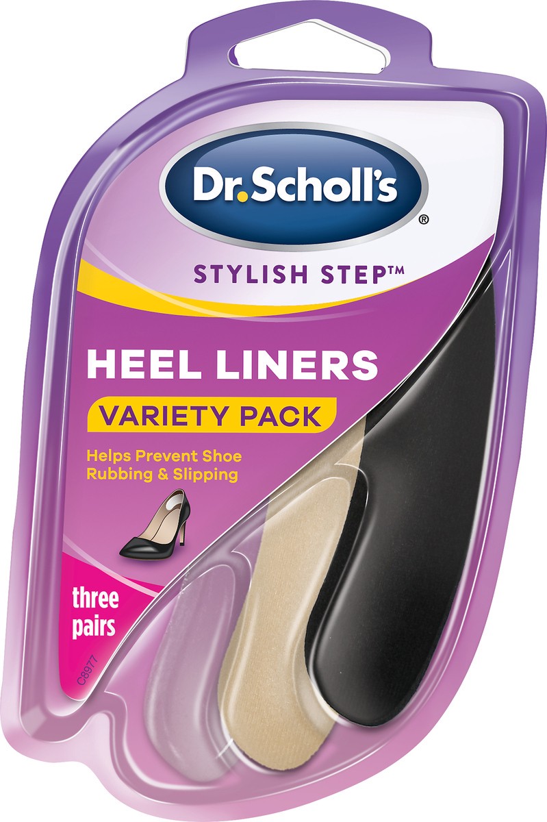 slide 3 of 3, Dr. Scholl's Heel Liners 3 ea, 3 ct