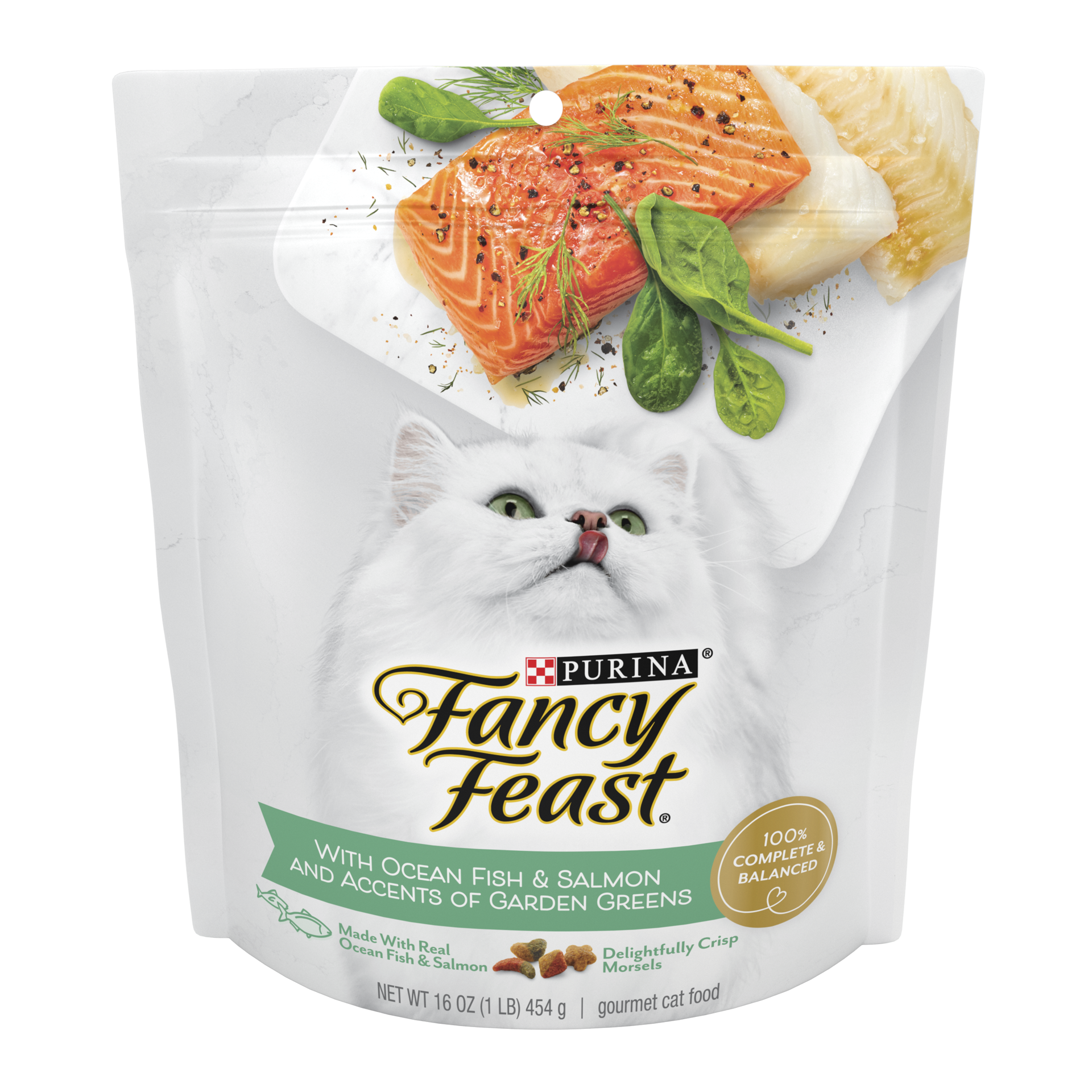 Fancy feast ocean hot sale fish and salmon