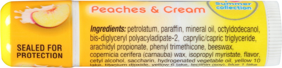 slide 8 of 8, ChapStick Peaches & Cream Flavored Lip Balm Sticks - 0.15 Oz, 1 Refill Pack of 12 Sticks, 0.15 oz