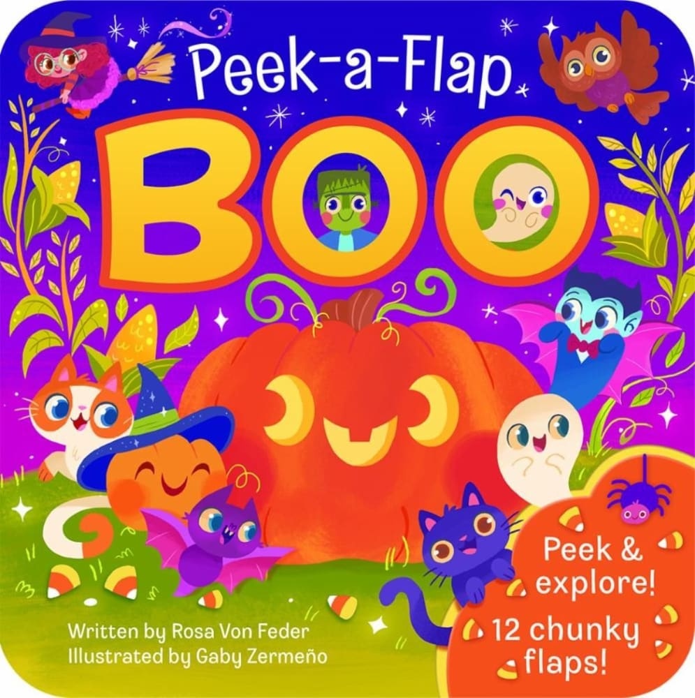 slide 1 of 1, Peek-A-Flap Boo Book By Rosa Von Feder, 1 ct