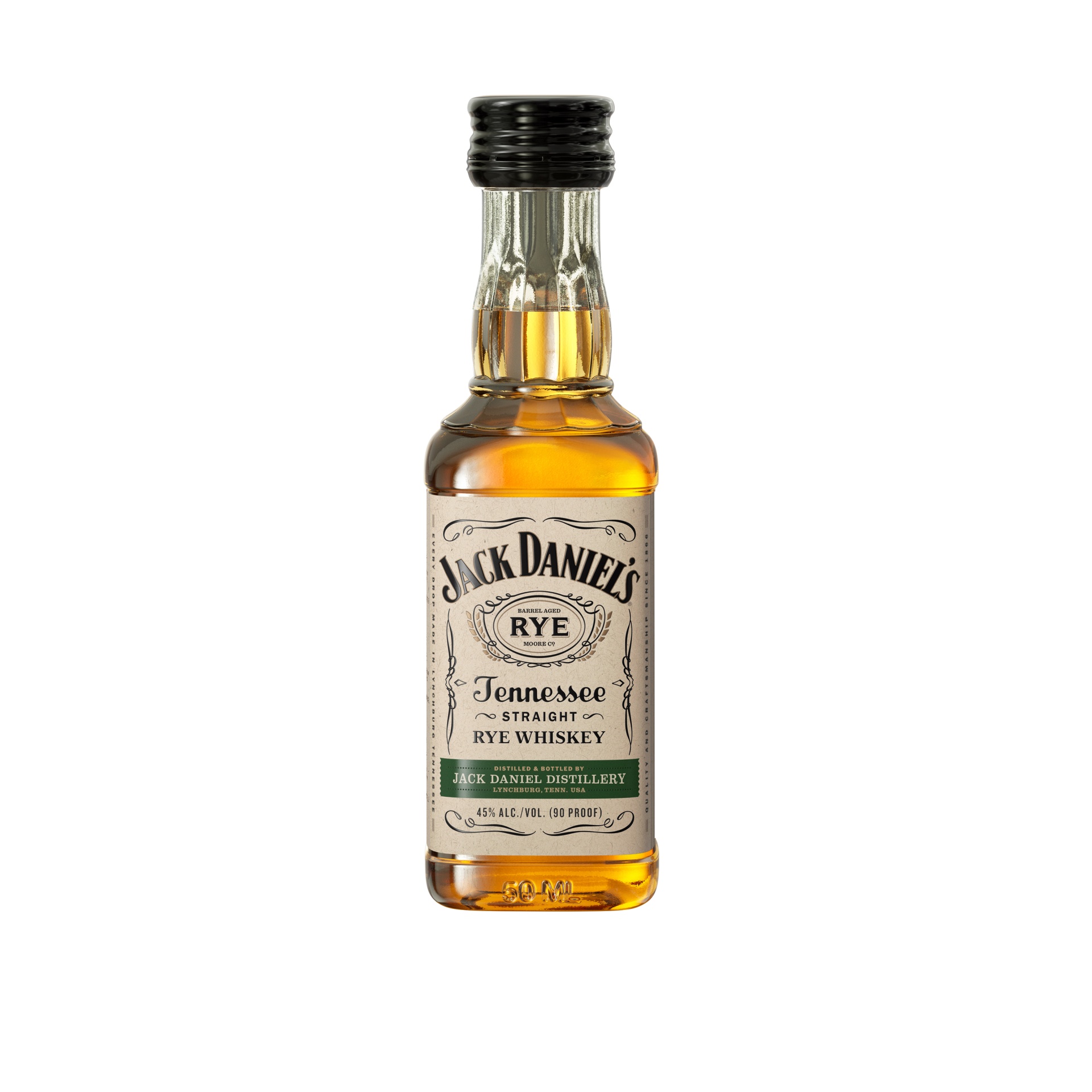 slide 1 of 5, Jack Daniel's Tennessee Rye Whiskey, 50 ml