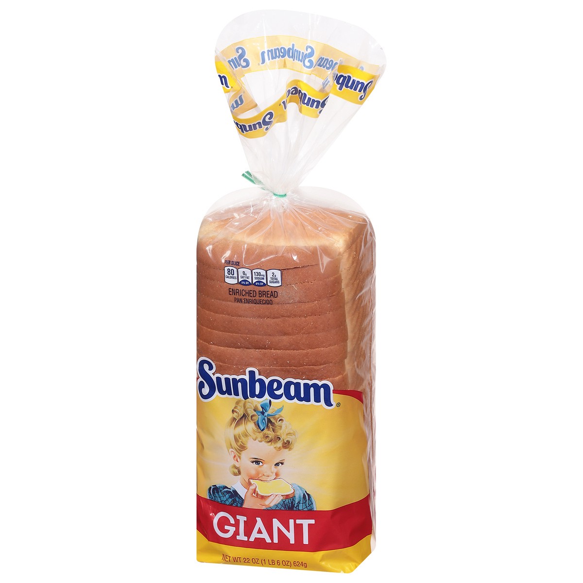 slide 4 of 9, Sunbeam White Bread 22 oz, 24 oz