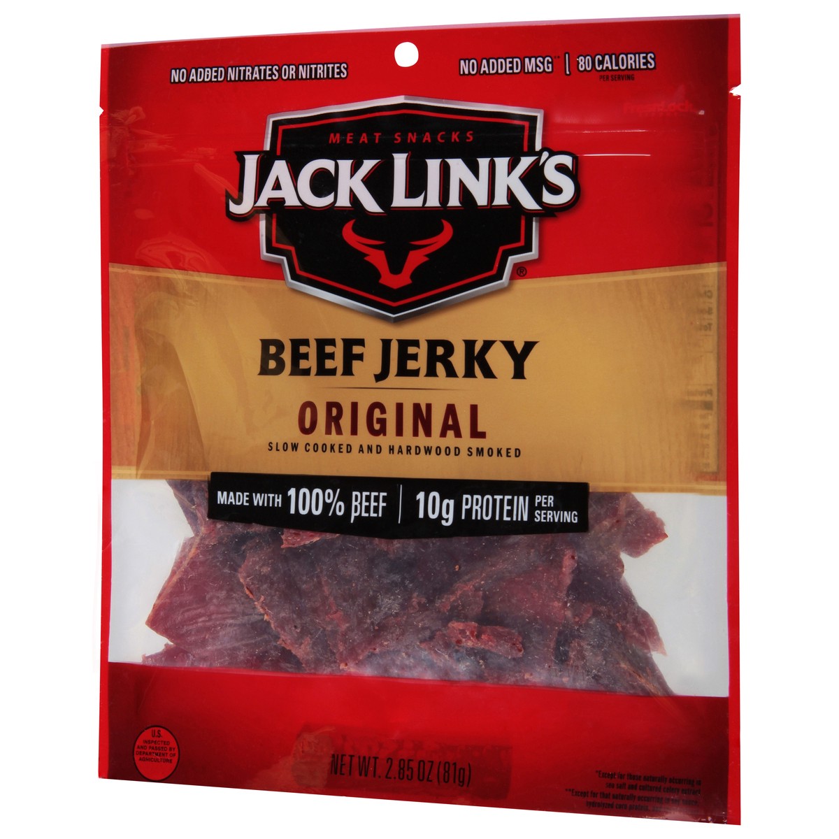 slide 5 of 9, Jack Link's Original Beef Jerky 2.85 oz, 2.85 oz