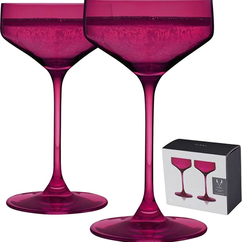 slide 1 of 1, Viski Nouveau Berry Coupes, 1 ct