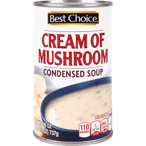 slide 1 of 1, Best Choice Cream Of Mushroom Condensed Soup, 26 oz