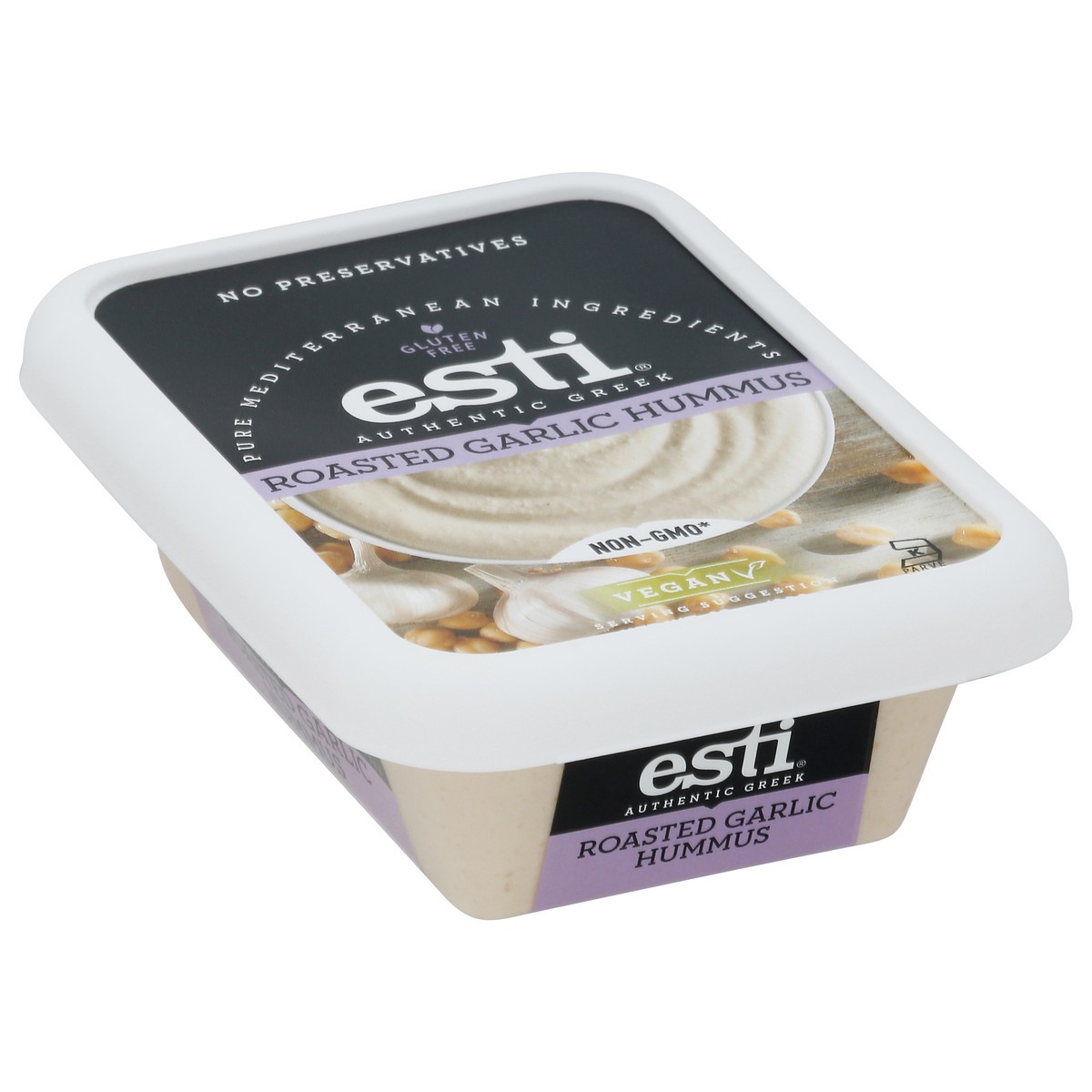 slide 8 of 13, esti Roasted Garlic Hummus 10 oz, 10 oz