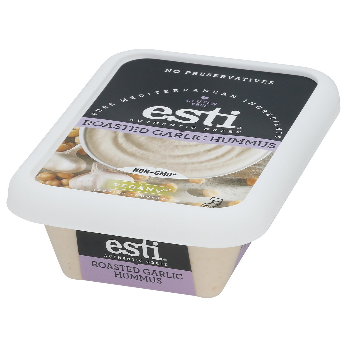 slide 3 of 13, esti Roasted Garlic Hummus 10 oz, 10 oz