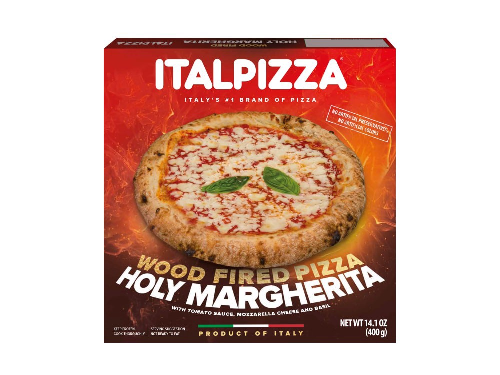slide 1 of 1, Italpizza® Wood Fired Holy Margherita Frozen Pizza, 14.1 oz