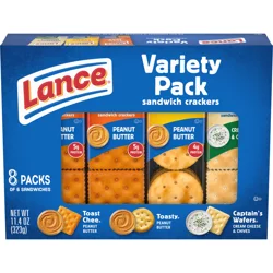 Lance Sandwich Crackers Variety