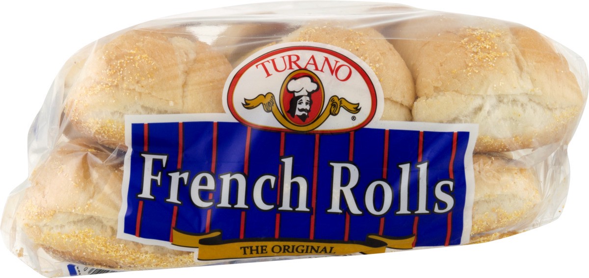 slide 11 of 11, Turano French Rolls, 12 ct