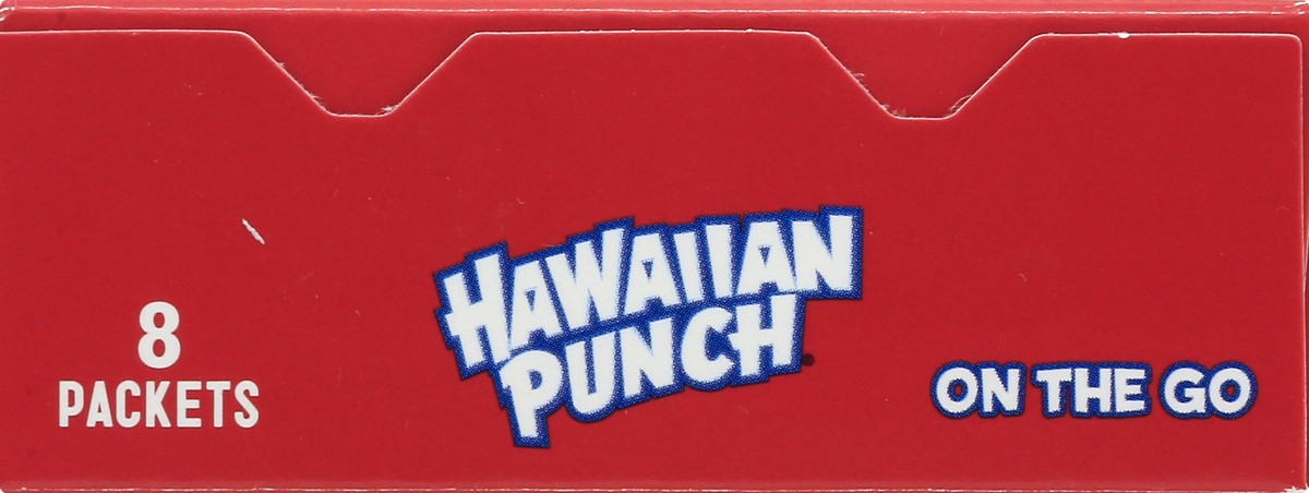 slide 9 of 13, Hawaiian Punch Sugar Free On The Go Fruit Juicy Red Drink Mix Packets 8 ea, 8 ct