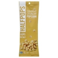 slide 1 of 1, Halfpops Popcorn Curiously Crunchy Caramel & Sea Salt, 6 oz
