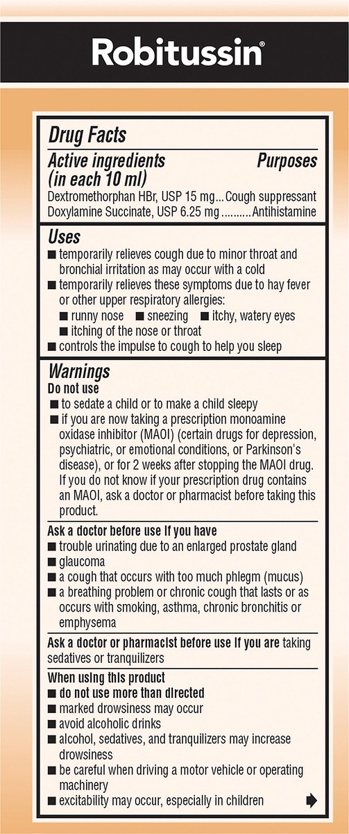 slide 2 of 7, Robitussin Children's Honey Nighttime Cough DM 4 oz, 4 fl oz