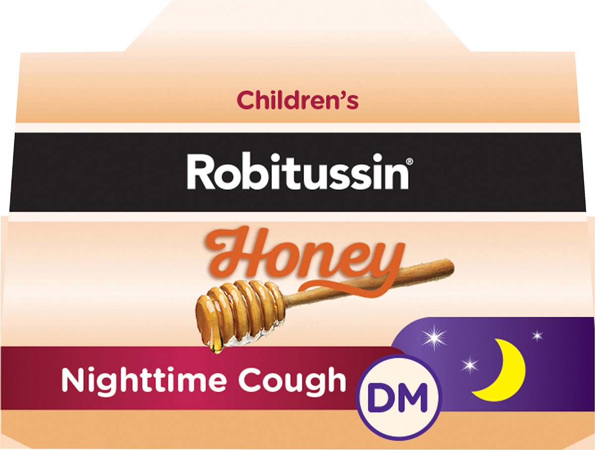 slide 4 of 7, Robitussin Children's Honey Nighttime Cough DM 4 oz, 4 fl oz