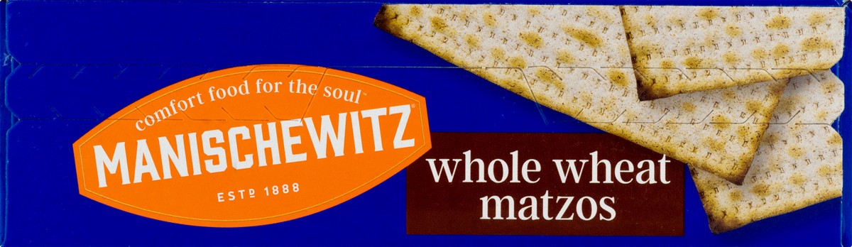 slide 9 of 10, Manischewitz Whole Wheat Passover Matzos, 10 oz