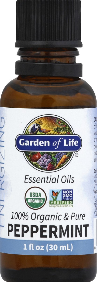 slide 2 of 2, Garden of Life Essential Oil Peppermint Org 1Oz, 1 ct
