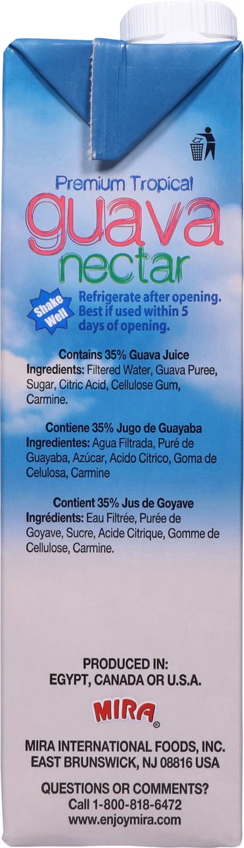 slide 5 of 13, Mira Guava Nectar 33.8 fl oz, 33.8 fl oz