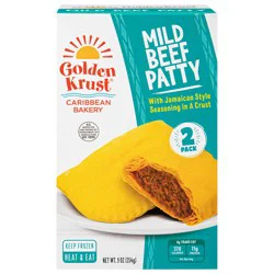 Golden Krust 2 Pack Mild Beef Patties 9 oz