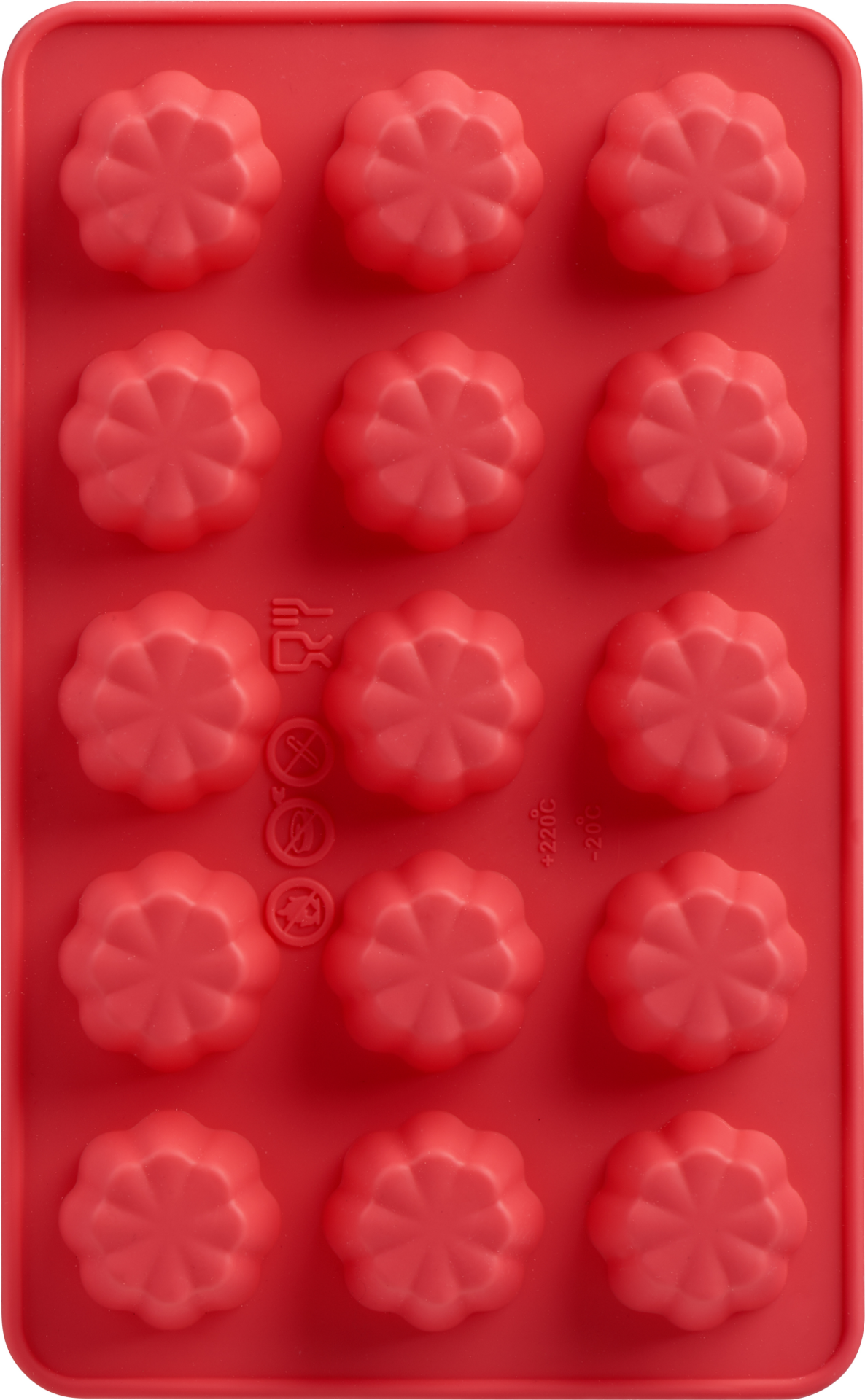 slide 1 of 4, Trudeau Chocolate Mold Flowers, 2 ct