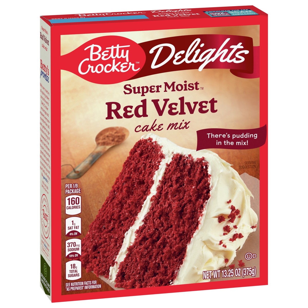 slide 4 of 8, Betty Crocker Delights Super Moist Red Velvet Cake Mix, 13.25 oz., 13.25 oz