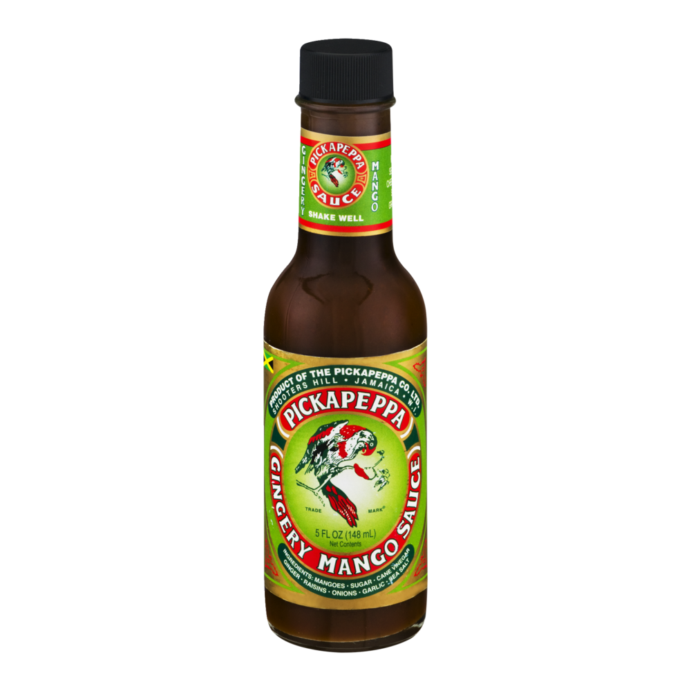 slide 1 of 1, Pickapeppa Gingery Mango Sauce, 5 fl oz