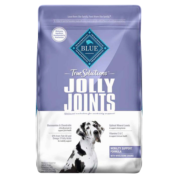 slide 1 of 29, Blue Buffalo Blue True Solutions Jolly Joints Mobility Support Dog Food, Chicken, 20 lb