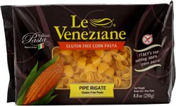 Le Veneziane Gluten Free Pipe Rigate Corn Pasta
