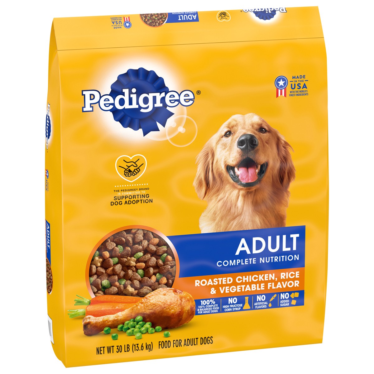 slide 6 of 12, Pedigree Small Crunchy Bite Dog Food, 30 lb