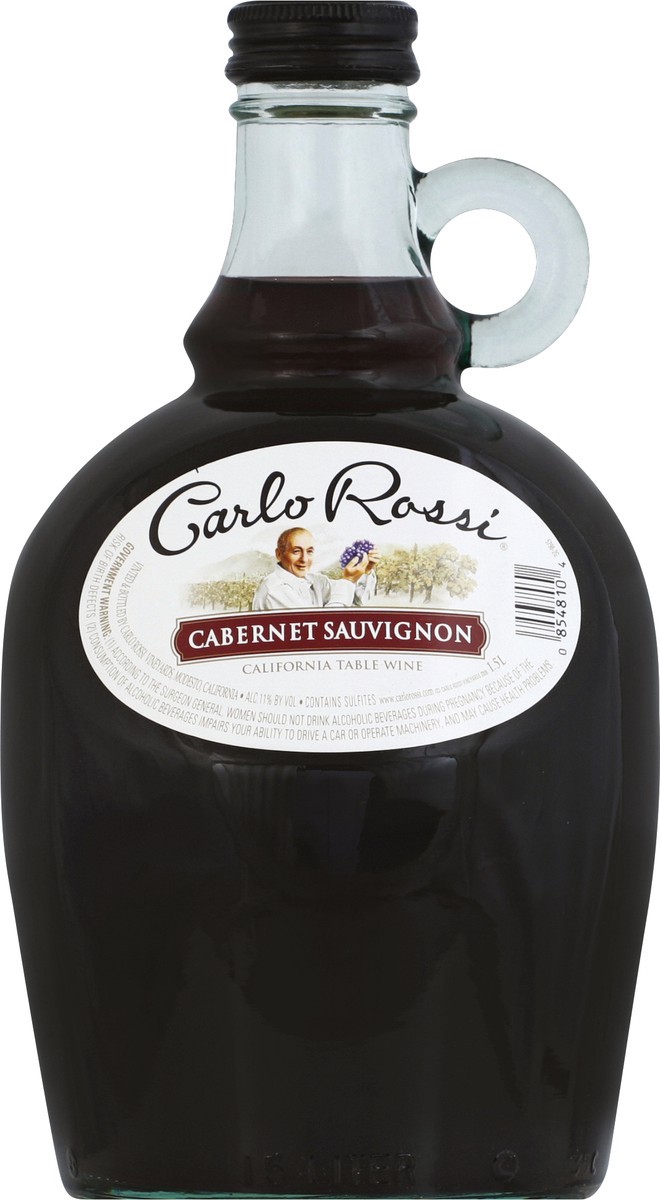 slide 2 of 3, Carlo Rossi Cabernet Sauvignon 1.5 lt, 1.5 liter