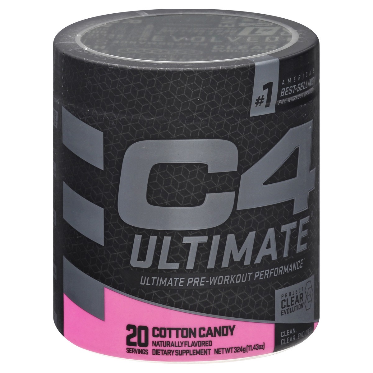 slide 8 of 12, C4 Sport Ultimate Cotton Candy Pre-Workout - 324 g, 324 g