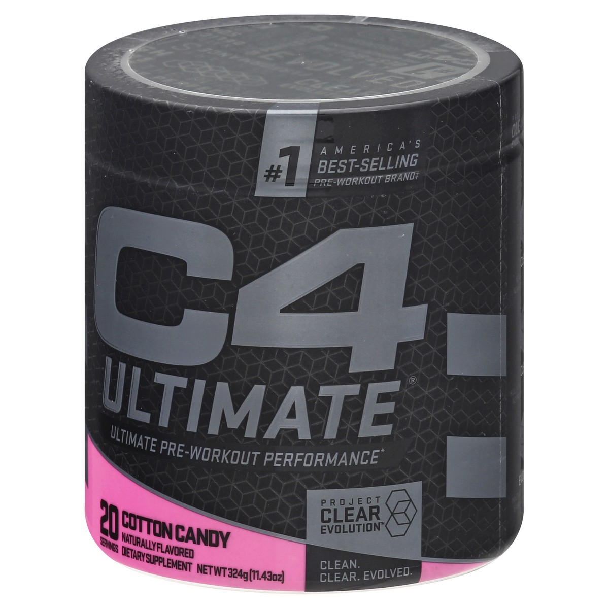 slide 9 of 12, C4 Sport Ultimate Cotton Candy Pre-Workout - 324 g, 324 g