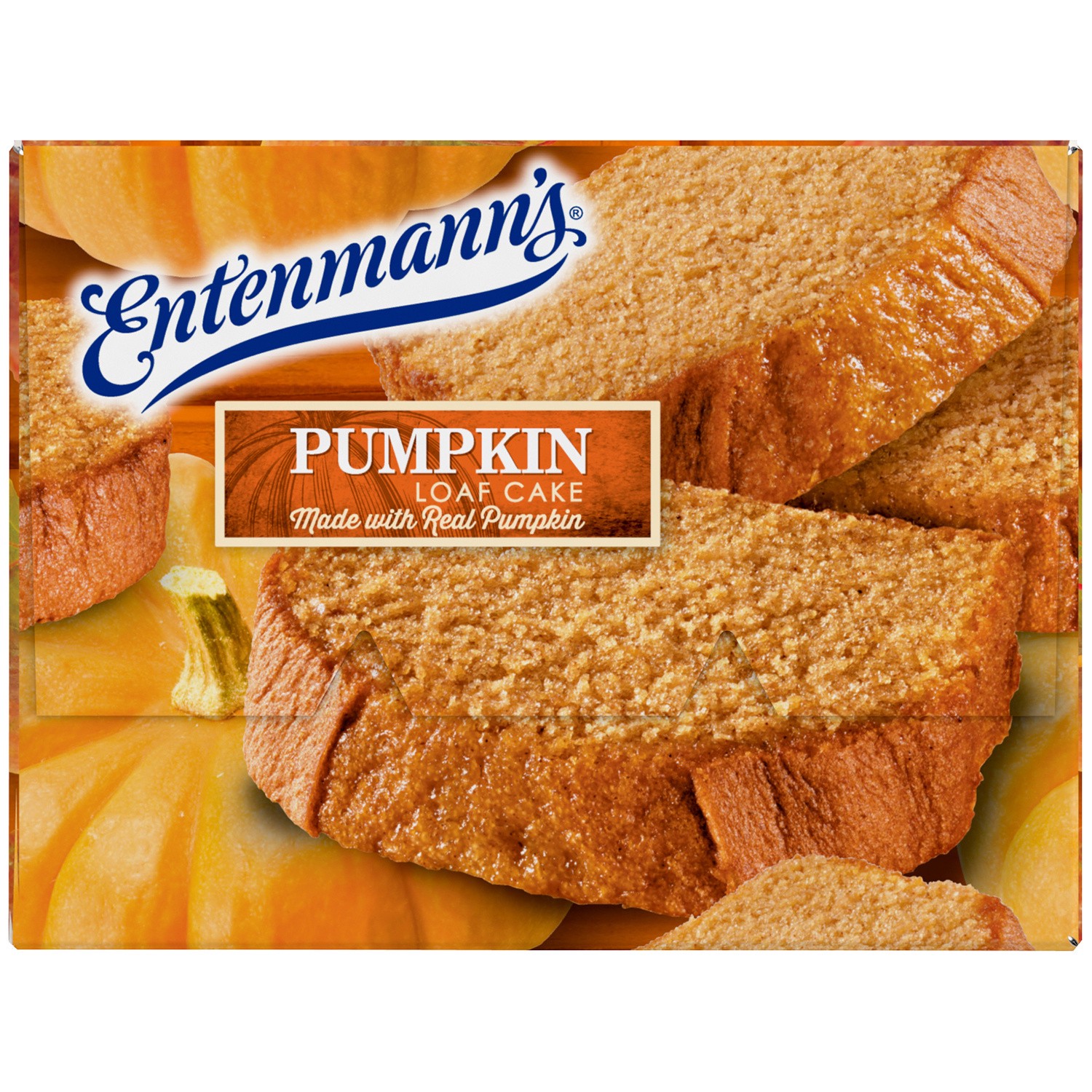 slide 5 of 5, Entenmann's Pumpkin Loaf Cake, 13 oz, Loaf Cake, Box, 13 oz