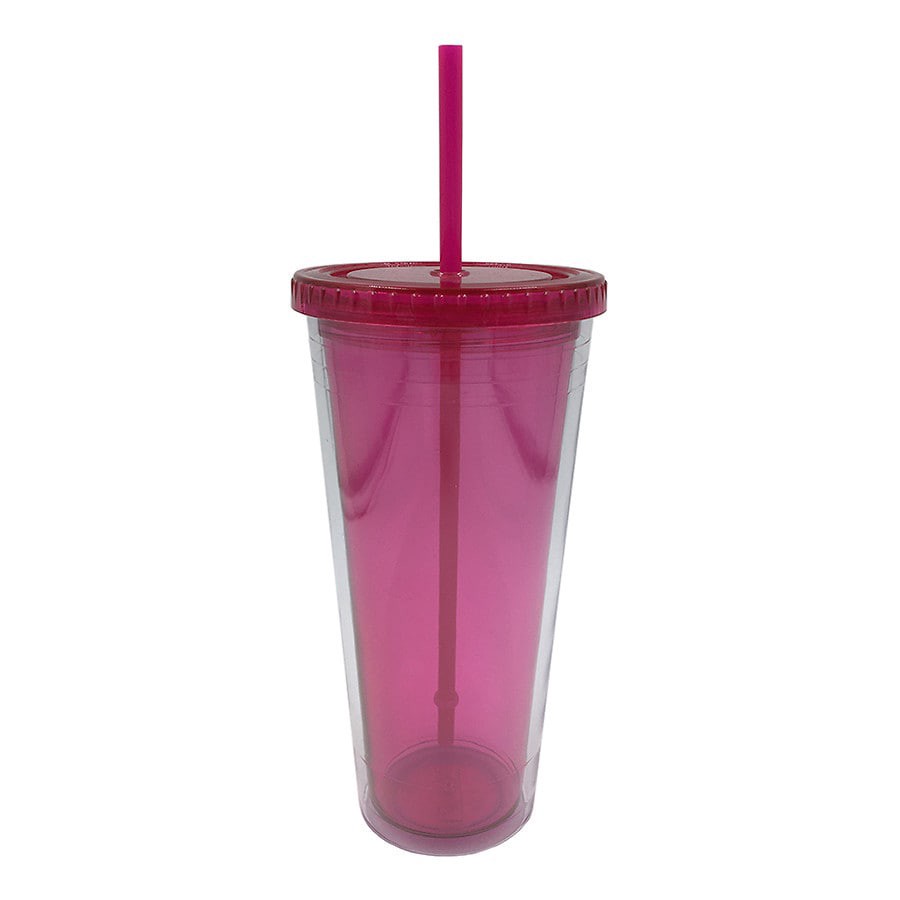 slide 3 of 3, Living Solutions 24 fl oz Double Wall Tumbler, 24 fl oz