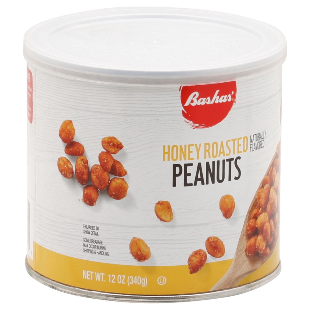 slide 3 of 13, Bashas Honey Roasted Peanuts, 12 oz