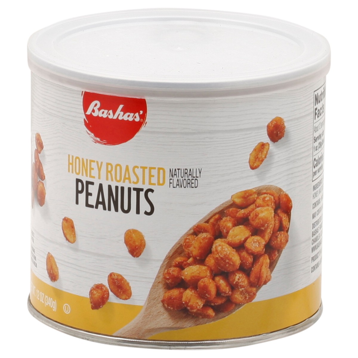 slide 9 of 13, Bashas Honey Roasted Peanuts, 12 oz