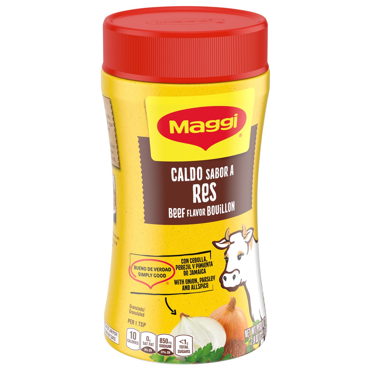 slide 5 of 9, Maggi Granulated Beef Flavor Bouillon, 7.9 oz