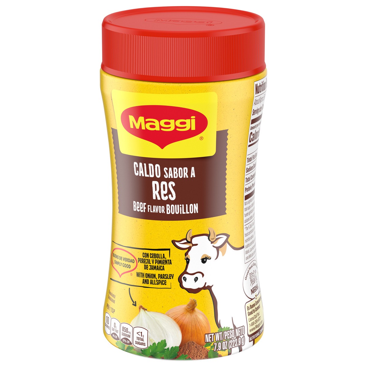 slide 7 of 9, Maggi Granulated Beef Flavor Bouillon, 7.9 oz