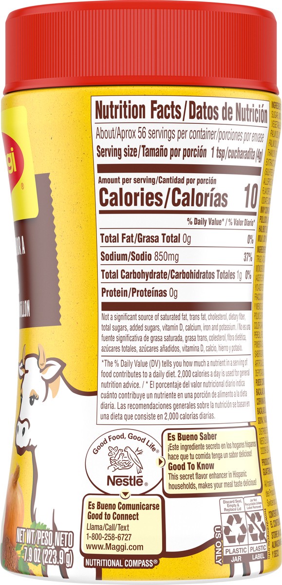 slide 9 of 9, Maggi Granulated Beef Flavor Bouillon, 7.9 oz