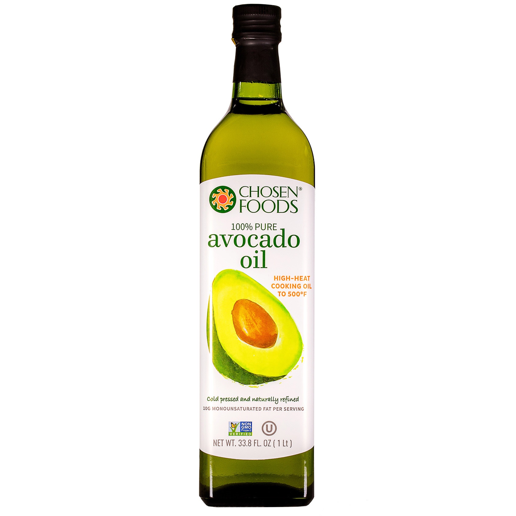 slide 1 of 1, Chosen Foods 100% Pure Avocado Oil, 