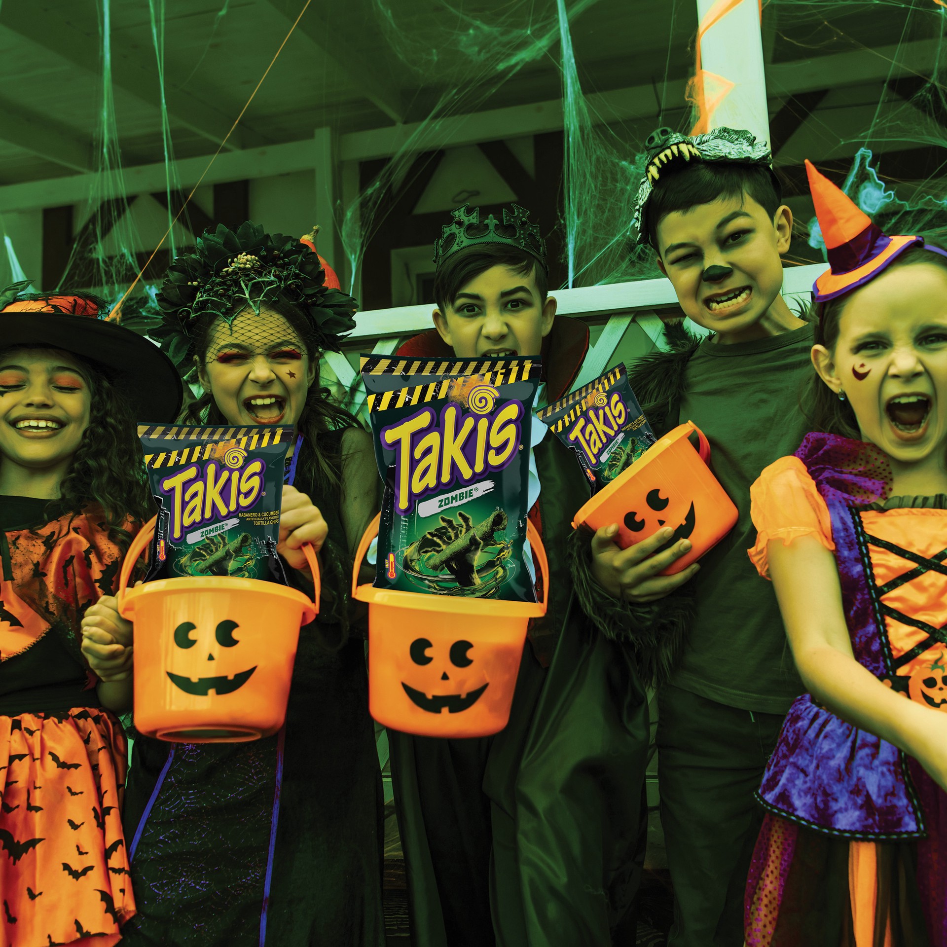 slide 5 of 6, Takis Extreme Zombie Tortilla Chips 3.25 oz, 2.5 oz